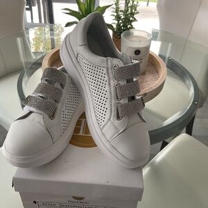 White sneakers $40